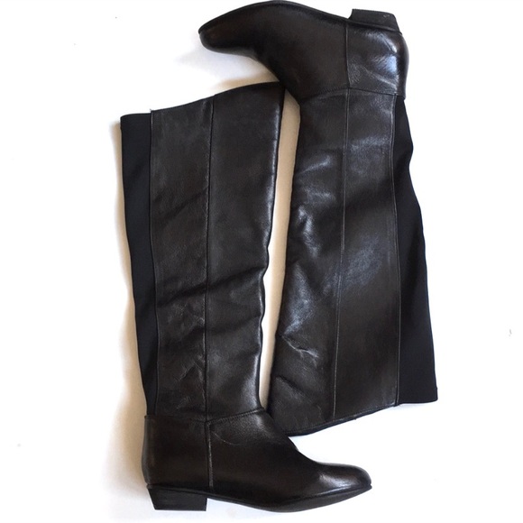 Like New Steve Madden Leather Boots - Picture 2 of 8